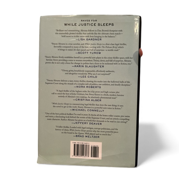 While Justice Sleeps by Stacey Abrams - Picture 2 of 2